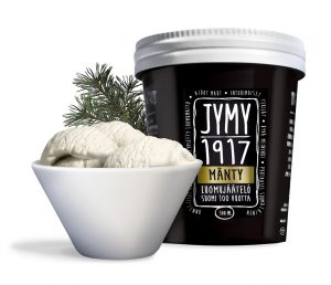 mänty maustaa luomujäätelön